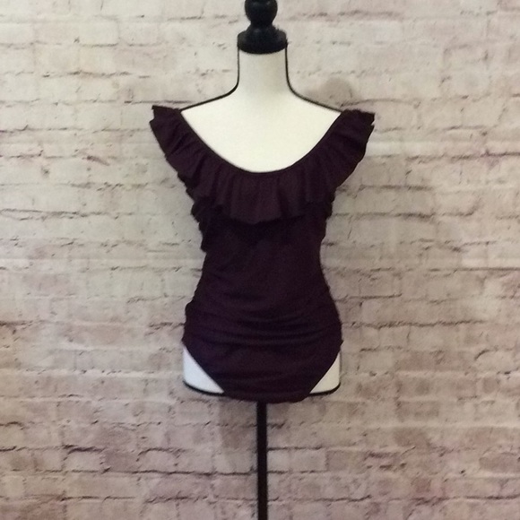 Merona Other - Merona one piece plum colored bathing suit